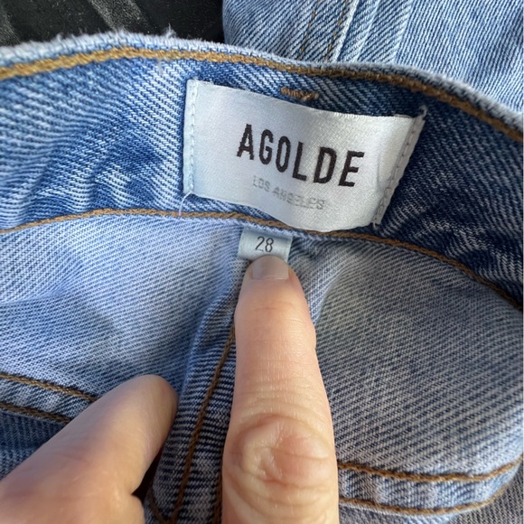 Agolde Riley high rise jeans - Picture 2 of 9